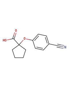 Astatech 1-(4-CYANOPHENOXY)CYCLOPENTANE-1-CARBOXYLIC ACID; 1G; Purity 95%; MDL-MFCD13448508